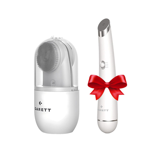 Garett Beauty - Multi Clean + Garett Beauty Glow Eye - Veido ir Paakių Priežiūros Rinkinys - White