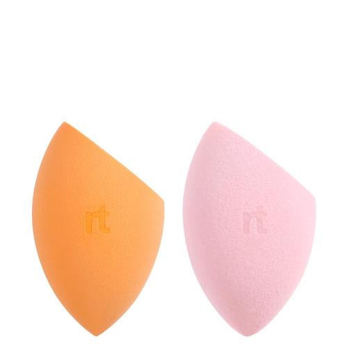 Real Techniques - Miracle Complexion Sponge & Miracle Powder Sponge - Makiažo Kempinėlė + Pudros Kempinėlė