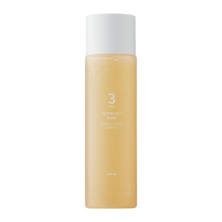 Numbuzin - No.3 - Super Glowing Essence Toner - švytintis veido tonikas - 200ml 