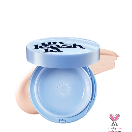 Unleashia - Babe Skin Baby Blue Cushion  SPF 40 PA++ - Cushion Makiažo Pagrindas - 17C Seraphic - 15g