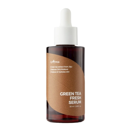 Isntree - Green Tea Fresh Serum – Veido Serumas su Žaliosios Arbatos Ekstraktu – 50 ml