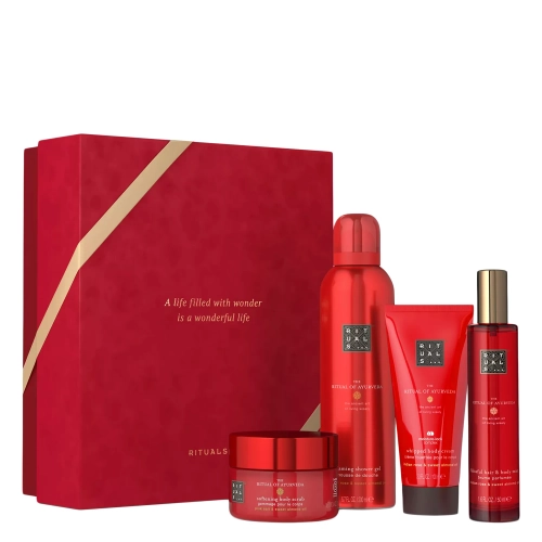 Rituals - The Ritual of Ayurveda Gift Set M - Dovanų Rinkinys - 125g+200ml+100ml+140g