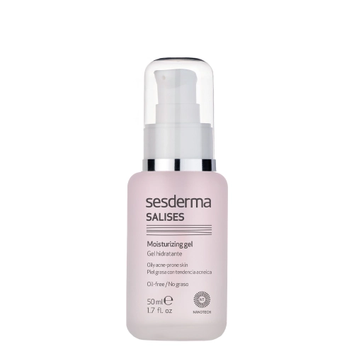 Sesderma - Salises - Moisturizing Gel - Gelis Riebiai ir į Spuogus Linkusiai Odai - 50ml