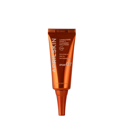 Aprilskin - Carrotene IPMP Clearing Solution – Taškinė Priemonė nuo Spuogų – 20 ml