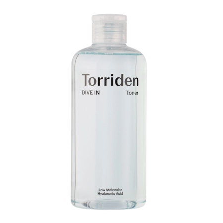 Torriden - Dive-In - Low Molecule Hyaluronic Acid Toner - Raminamasis Ir Drėkinamasis Tonikas Su Hialurono Rūgštimi Ir Pantenoliu - 300ml