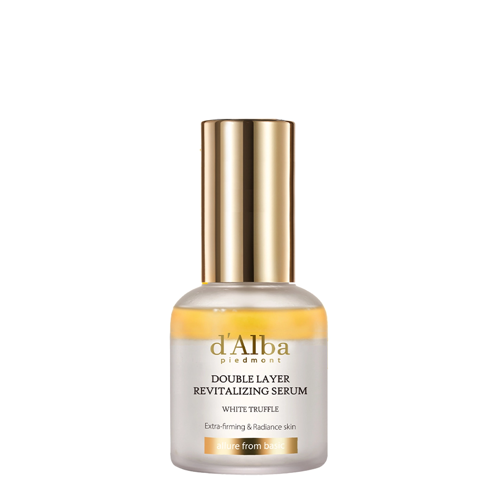 d'Alba - White Truffle Double Layer Revitalizing Serum - Atgaivinantis Veido Serumas - 30ml