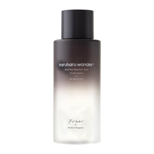 Haruharu Wonder - Black Rice Hyaluronic Toner Free - Bekvapis Drėkinamasis Veido Tonikas su Ryžių Fermentu - 300ml