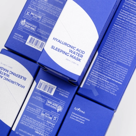 Isntree - Hyaluronic Acid Water Sleeping Mask – Drėkinamoji Naktinė Kaukė – 100 ml