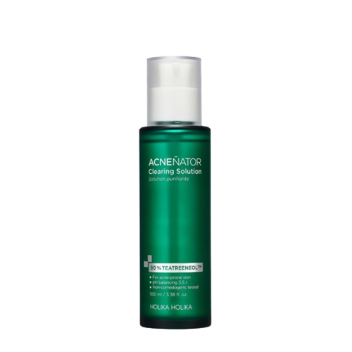 Holika Holika - Acnenator Clearing Solution - Antibakterinis ir Priešuždegiminis Serumas į Spuogus Linkusiai Odai - 100ml
