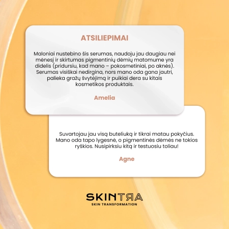 SkinTra - Eraser - Serumas nuo Odos Spalvos Pakitimų su Vitaminu C 10% - 30ml