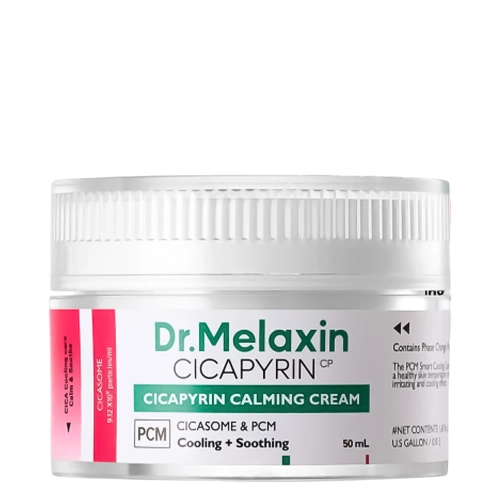Dr.Melaxin - Cicapyrin Calming Cream - Raminamasis Veido Kremas su Vėsinančiu Komponentu - 50ml