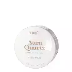 Petitfee - Aura Quartz Hydrogel Eye Mask Pure Opal - Hidrogeliniai Paakių Padeliai - 40 vnt.