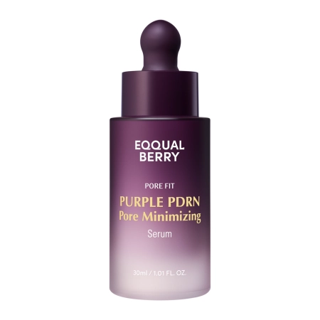 EQQUALBERRY - Purple PDRN Pore Minimizing Serum - Veido Serumas Sutraukiantis Poras - 30ml 