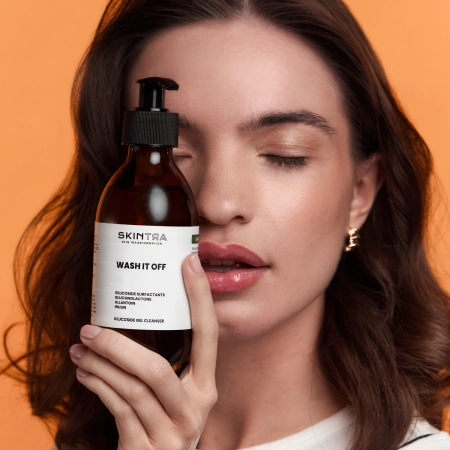 SkinTra - Wash It Off - Gliukozidinis Valomasis Gelis - 200ml