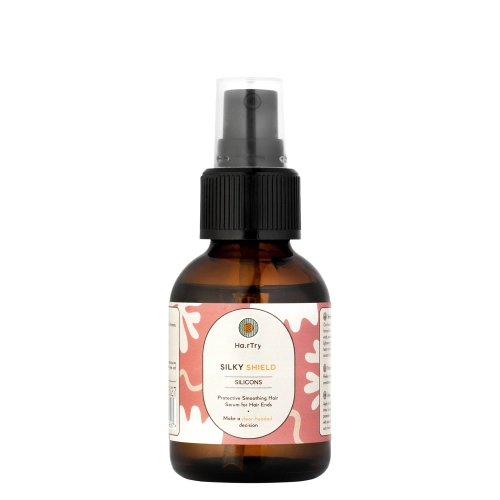 HairTry - Silky Shield - Apsauginis Glotninamasis Serumas Plaukų Galiukams - 50ml