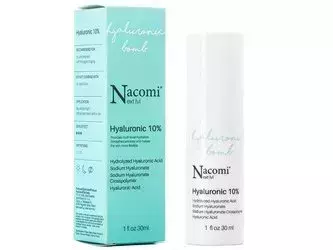 Nacomi - Next Level - Hyaluronic 10% - Serumas su Hialurono Rūgštimi 10 % - 30 ml