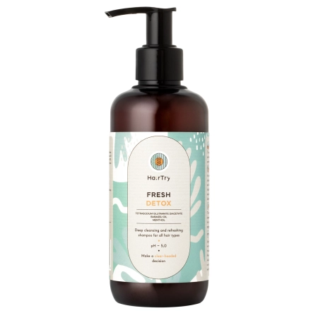 HairTry - Fresh Detox - Detoksikuojantis Šampūnas - 250 ml