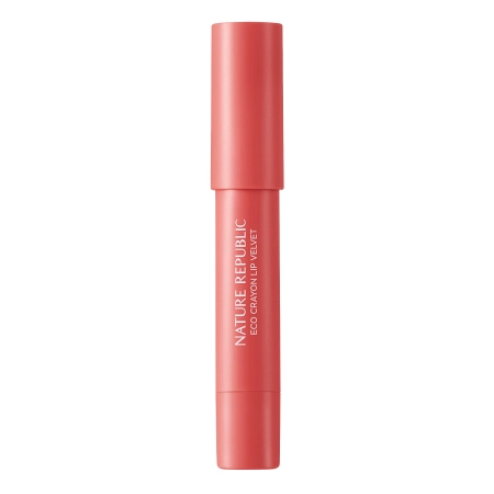 Nature Republic - By Flower Eco Crayon Lip Velvet – Lūpų Dažai – 02 Pink Breeze – 2,8 g