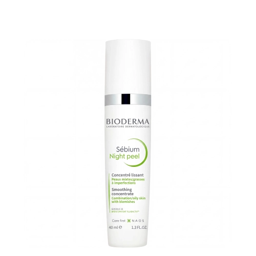 Bioderma - Sébium Night Peel - Peelingas su Glikolio Rūgštimi - 40ml