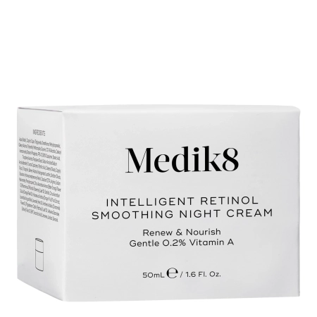 Medik8 - Intelligent Retinol Smoothing Night Cream - Intelektualus Glotninamasis Kremas su Retinoliu - 50 ml