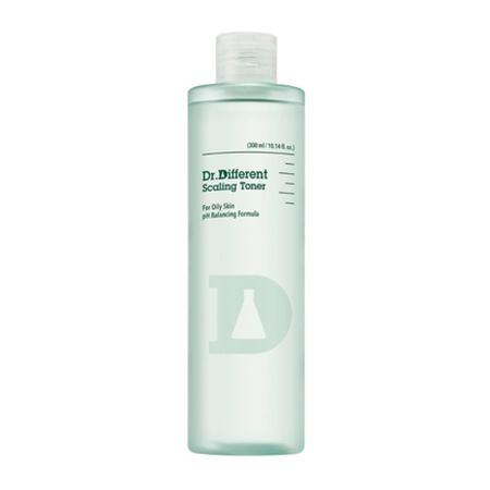 Dr.Different - Scaling Toner for Oily Skin - Šveičiamasis Tonikas su AHA ir BHA Rūgštimis - 300ml