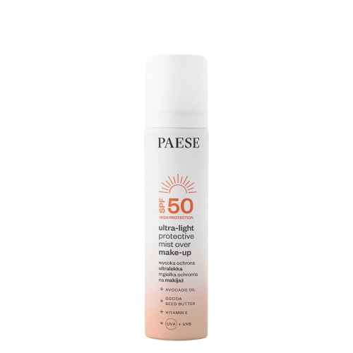 Paese - Itin Lengva Apsauginė Dulksna Makiažui SPF50 - 75ml