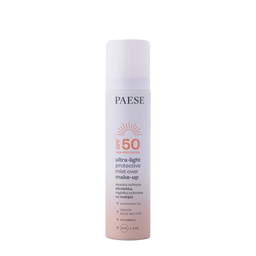 Paese - Itin Lengva Apsauginė Dulksna Makiažui SPF50 - 75ml