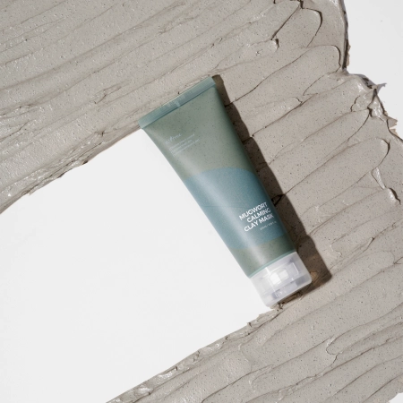 Isntree - Real Mugwort Calming Clay Mask – Molio Kaukė su Kiečiu – 100 ml