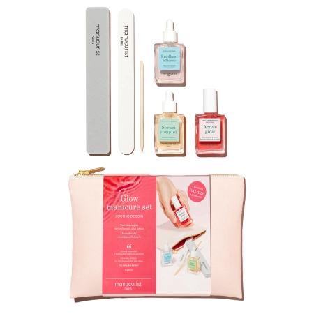 Manucurist - Soin - Glow Manicure Set - Manikiūro Rinkinys - 15ml+15ml+15ml
