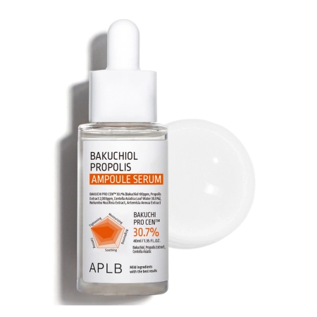 APLB - Bakuchiol Propolis Ampoule Serum - Stangrinamasis Veido Serumas - 40ml