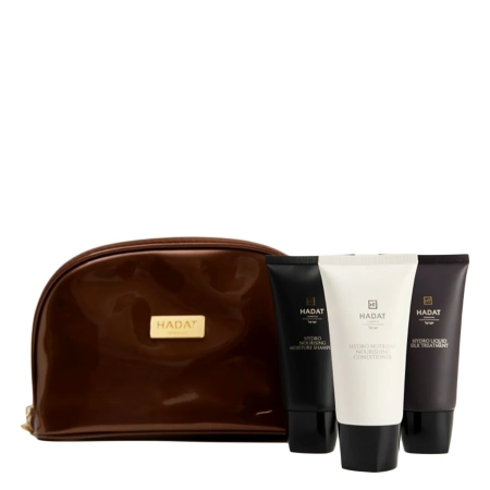 Hadat - Hydro Silk Hair Set - Šilko Plaukų Rinkinys - Kosmetinė - 70ml+70ml+70ml