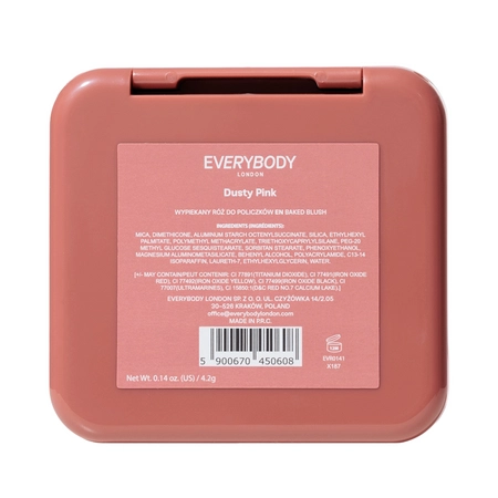 Everybody London - Skaistalai Skruostams - Dusty Pink - 4,2g