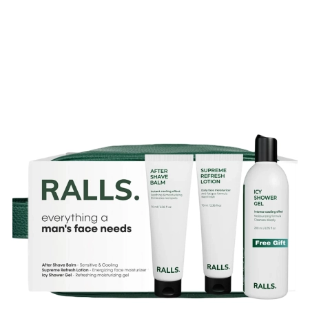 Ralls - TRAVEL SET - Rinkinys su Kosmetine - 70ml+70ml+200ml