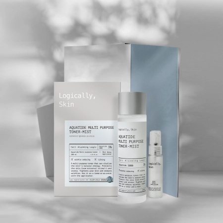 Logically, Skin - Aquatide Multi Purpose Toner Mist – Drėkinamasis Veido Tonikas – 200 ml