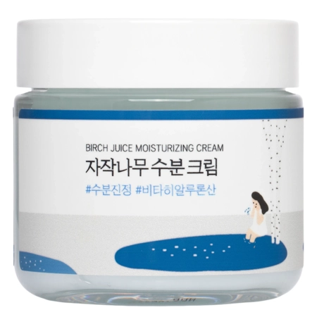 Round Lab - Birch Juice Moisturizing Cream - Drėkinamasis Kremas su Beržų Sultimis - 80ml