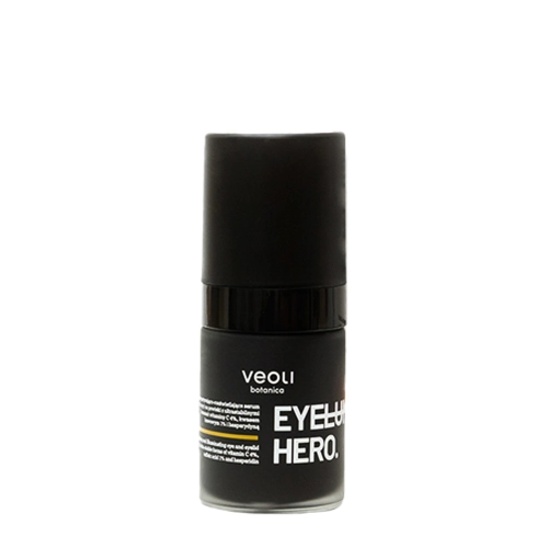 Veoli Botanica - Eyeluminate Hero - Energizuojantis ir Skaistinantis Paakių Serumas su Ultrastabiliomis Vitamino C Formomis - 15ml