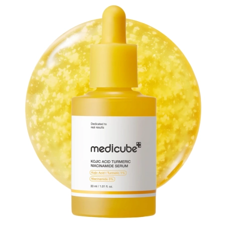 Medicube - Kojic Acid Turmeric Niacinamide Serum - Serumas su Kojine Rūgštimi - 30ml