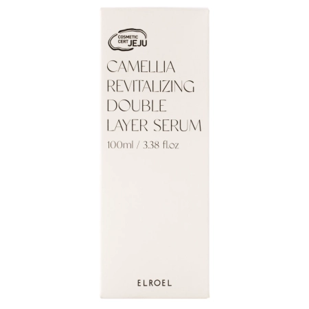 ELROEL - Camellia Revitalizing Double Layer Serum - Dvifazis Atgaivinantis Serumas - 100ml