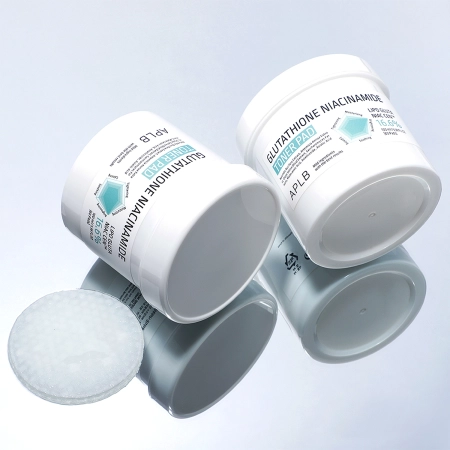APLB - Glutathione Niacinamide Toner Pad - Šviesinančios Veido Pagalvėlės - 60vnt/100ml