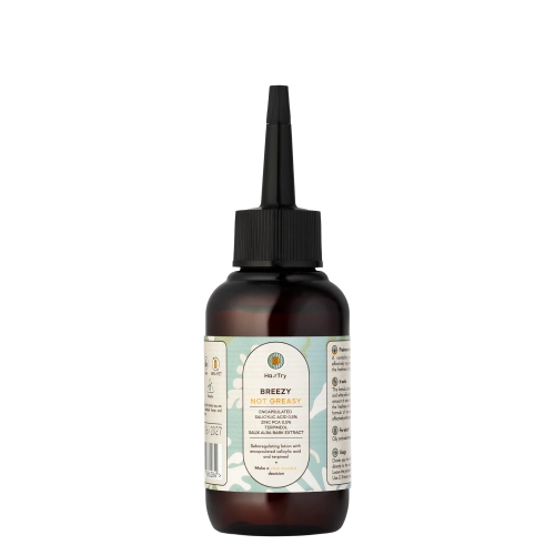 HairTry - Breezy Not Greasy - Galvos Odos Įtrynimas su Kapsuliuota Salicilo Rūgštimi - 100ml