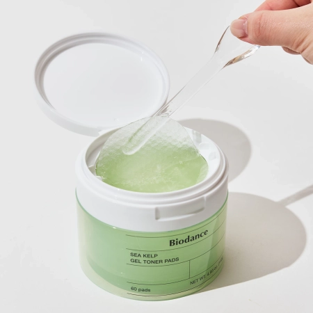 Biodance - Sea Kelp Gel Toner Pad - Raminamieji Veido Diskeliai - 60vnt