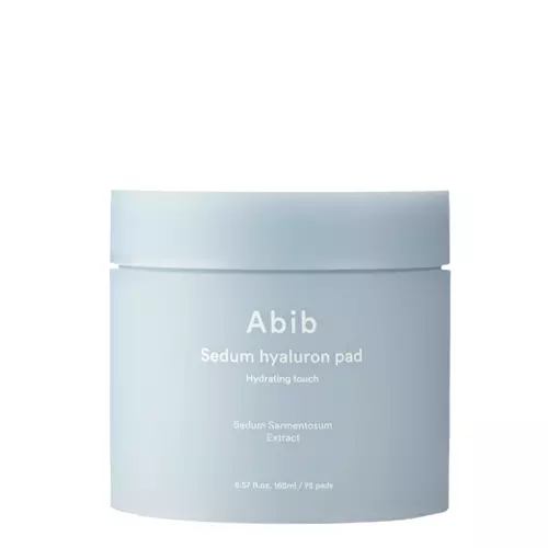Abib - Sedum Hyaluron Pad Hydrating Touch - Drėkinamieji Veido Padeliai - 165ml/75vnt