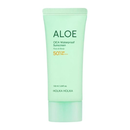 Holika Holika - Aloe Waterproof Sun Gel SPF50+/PA++++ – Raminamasis Kremas nuo Saulės – 100 ml
