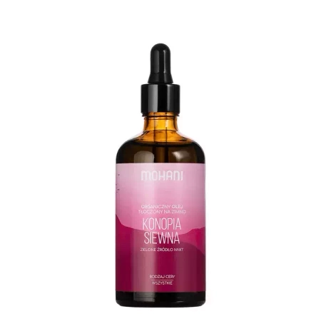 Mohani - Precious Oils – Kanapių Aliejus BIO – 100 ml
