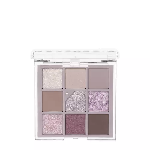 Unleashia - Glitterpedia Eye Palette - Veganiška Akių Šešėlių Paletė - 4 All of Lavender Fog - 6.6g