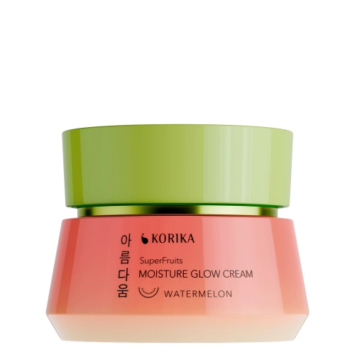 KORIKA - Superfruits Moisture Glow Cream - Drėkinamasis ir Švytėjimo Suteikiantis Veido Kremas - 50ml