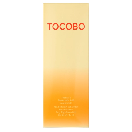 Tocobo - Vita Soft Daily Sun Lotion SPF50+ PA++++ - Lengvas Veido Apsauginis Kremas nuo Saulės - 150ml