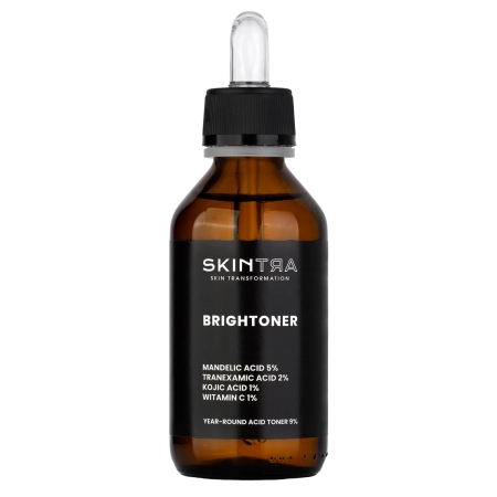 SkinTra - Brightoner - Visus Metus Naudojamas Rūgštinis Tonikas 9% - 100ml