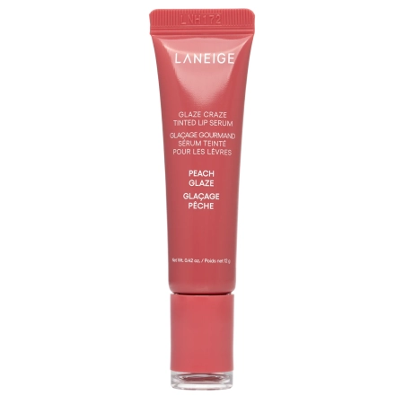 Laneige - Glaze Craze Tinted Lip Serum - Spalvą Suteikiantis Lūpų Serumas - Peach Glaze - 12g