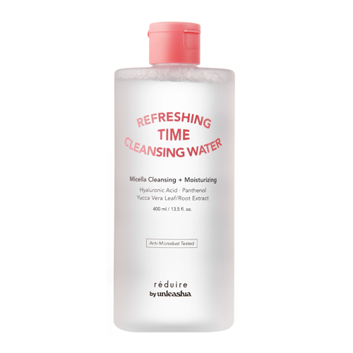 Unleashia - Refreshing Time Cleansing Water Réduire by Unleashia - Veido Valymo Vanduo - 400 ml